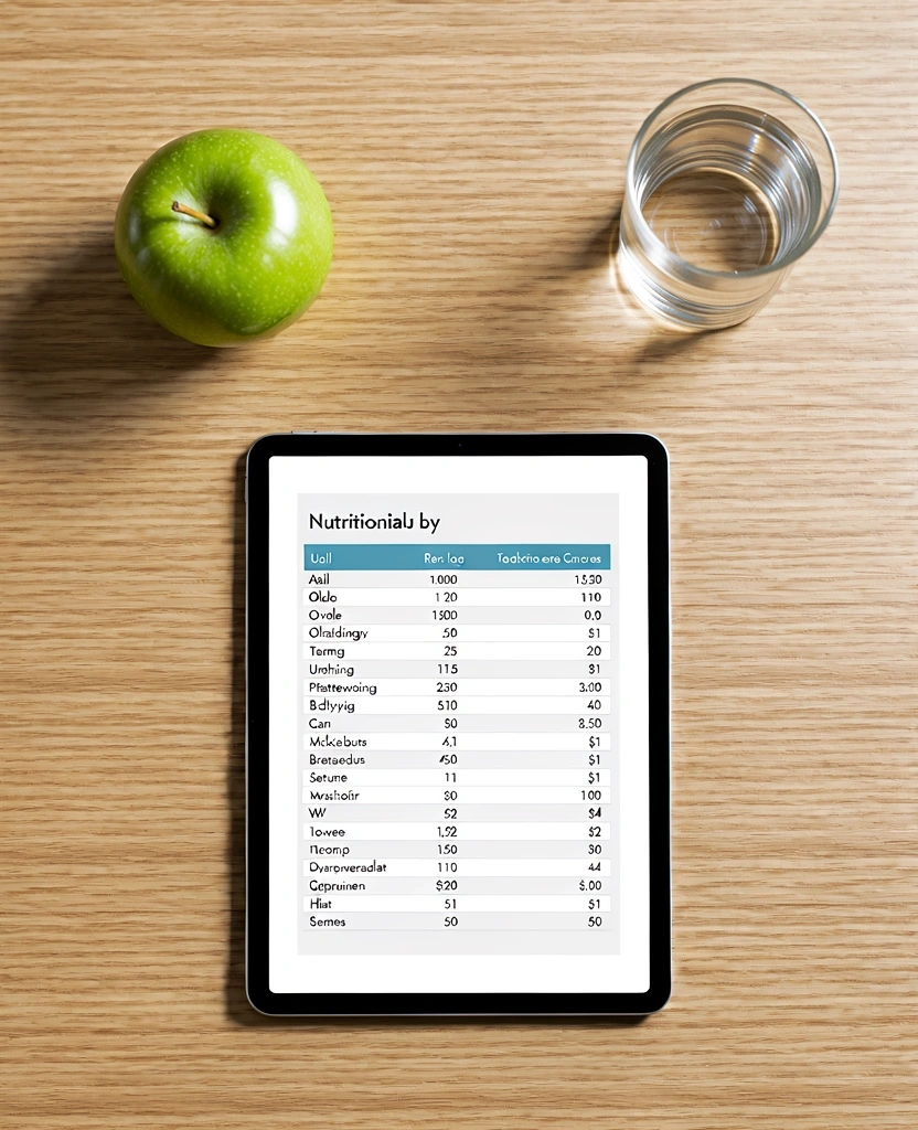 Preparación para consulta nutricional